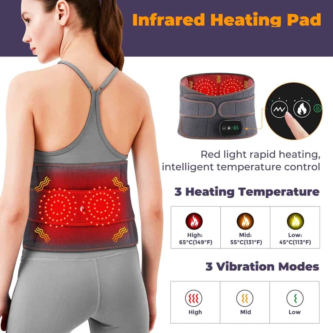Rodusuite Heated Massage Belt