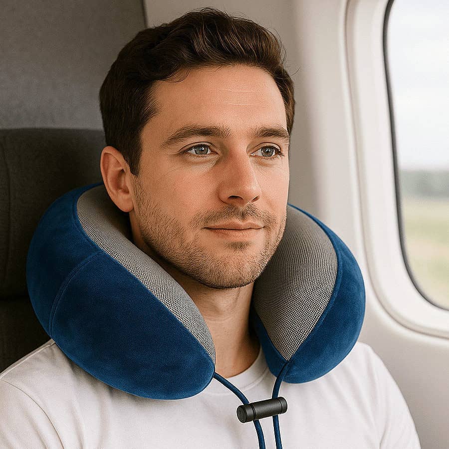 Rodusuite Memory Foam Travel Pillow